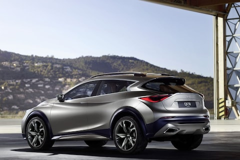Infiniti laat meer van QX30 zien