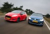  Ford Fiesta Red vs. Volkswagen Polo BlueGT