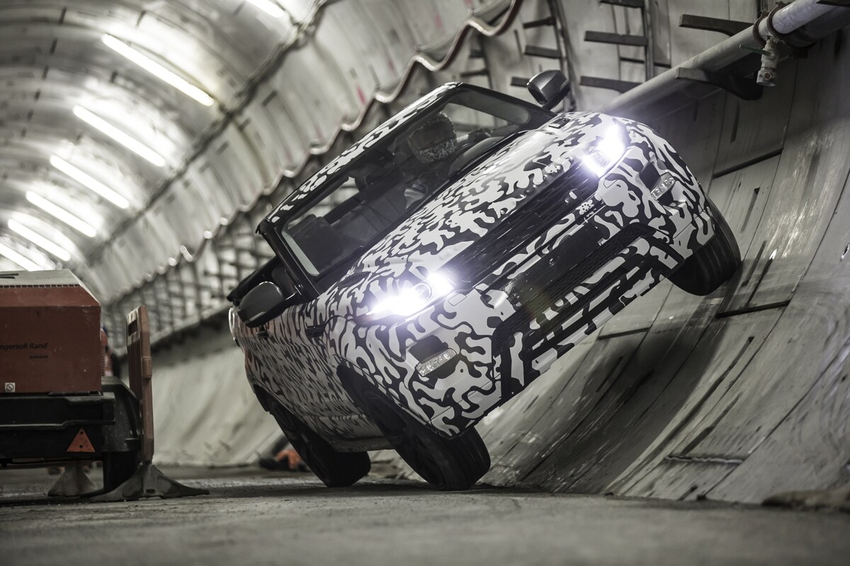 Range Rover Evoque Convertible teaser