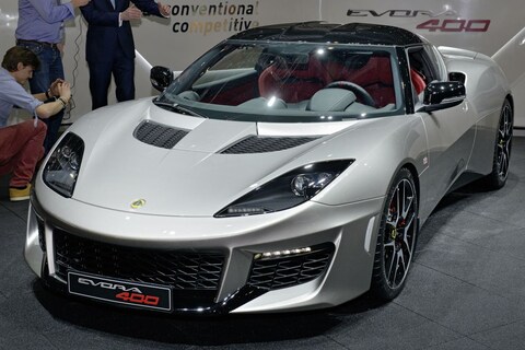 Lotus Evora 400 komt ook zonder dak