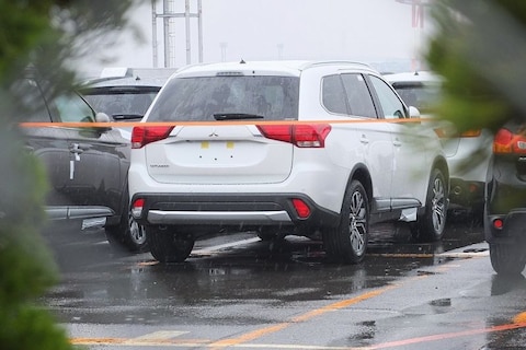 Nieuwe Mitsubishi Outlander in Japanse haven