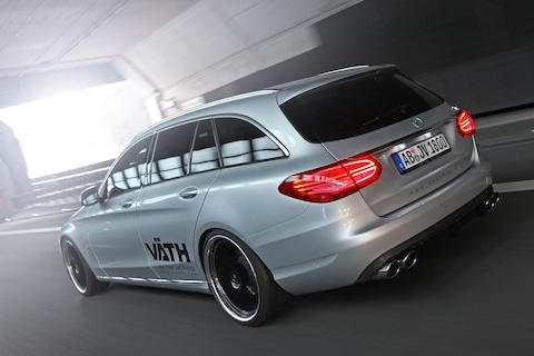 Mercedes C-klasse Estate bijgepunt door Väth