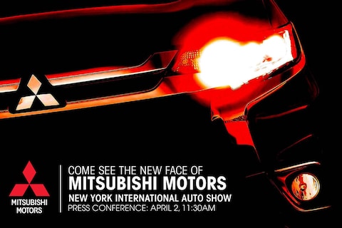 Mitsubishi warmt op voor New York Auto Show