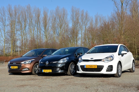 Kia Rio - Hyundai i20 - Renault Clio