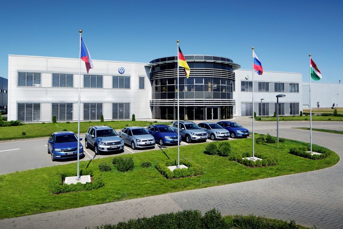 Volkswagen Kaluga fabriek Rusland