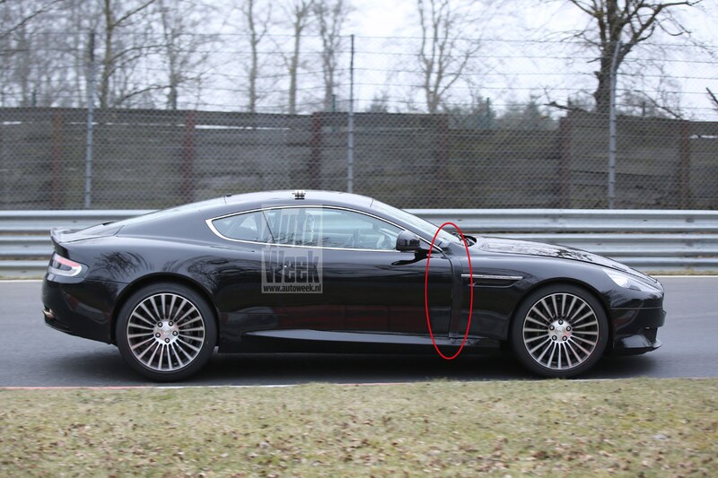 Aston Martin DB9 mule (foto SB-Medien)