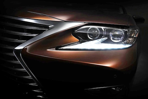 Vernieuwde Lexus ES in Shanghai