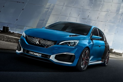 Peugeot 308 R Hybrid: 500 pk en 4WD!