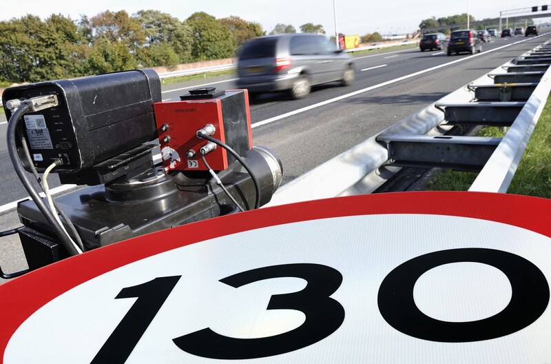 Radarcontrole flitser (foto ANP)