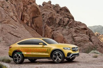 Mercedes GLC Coupé gelekt
