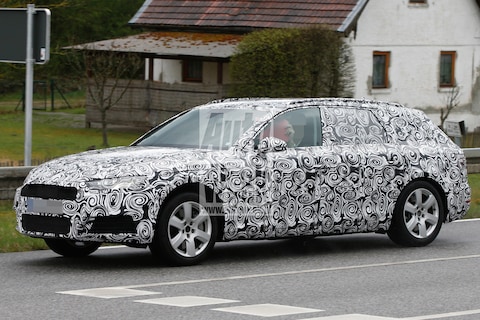 Audi A4 Avant voor het eerst gespot