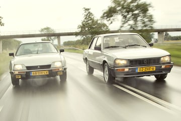 Citroen CX GTi Turbo - Peugeot 505 Turbo