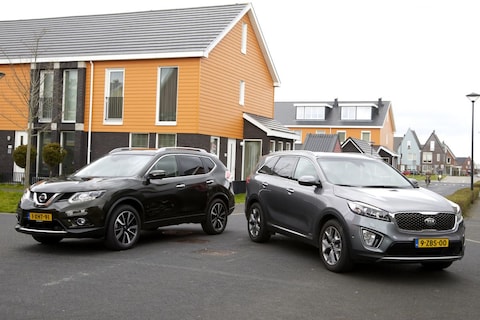 Nissan X-Trail - Kia Sorento