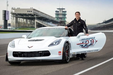 Chevrolet Corvette Z06 als pace car