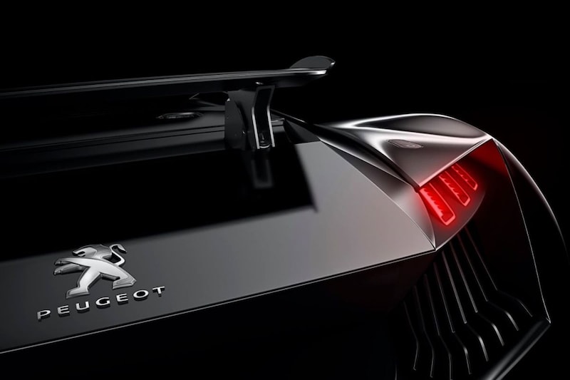 Peugeot teaser concept-car