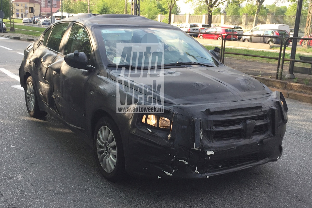 Fiat Linea Spyshots