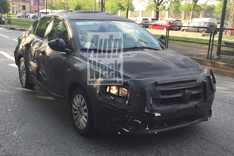 Fiat Linea Spyshots