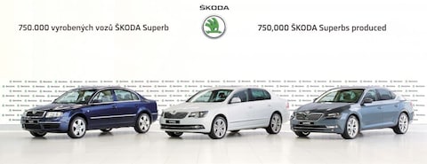 750.000 Skoda's Superb is een feit