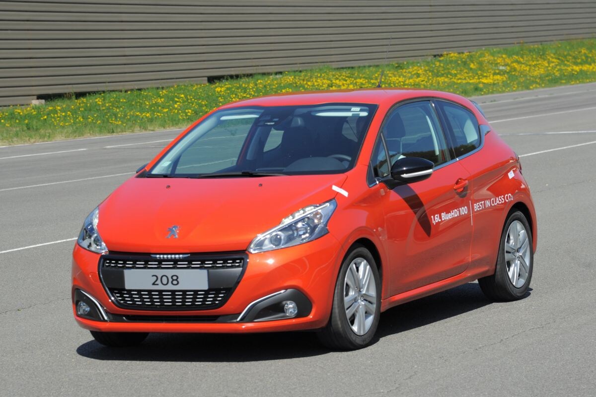 Peugeot 208 1.6 HDi zuinigheidsrecord