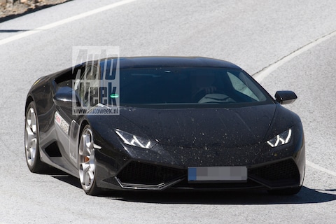 Lamborghini maakt Huracán-prototype reclamezuil