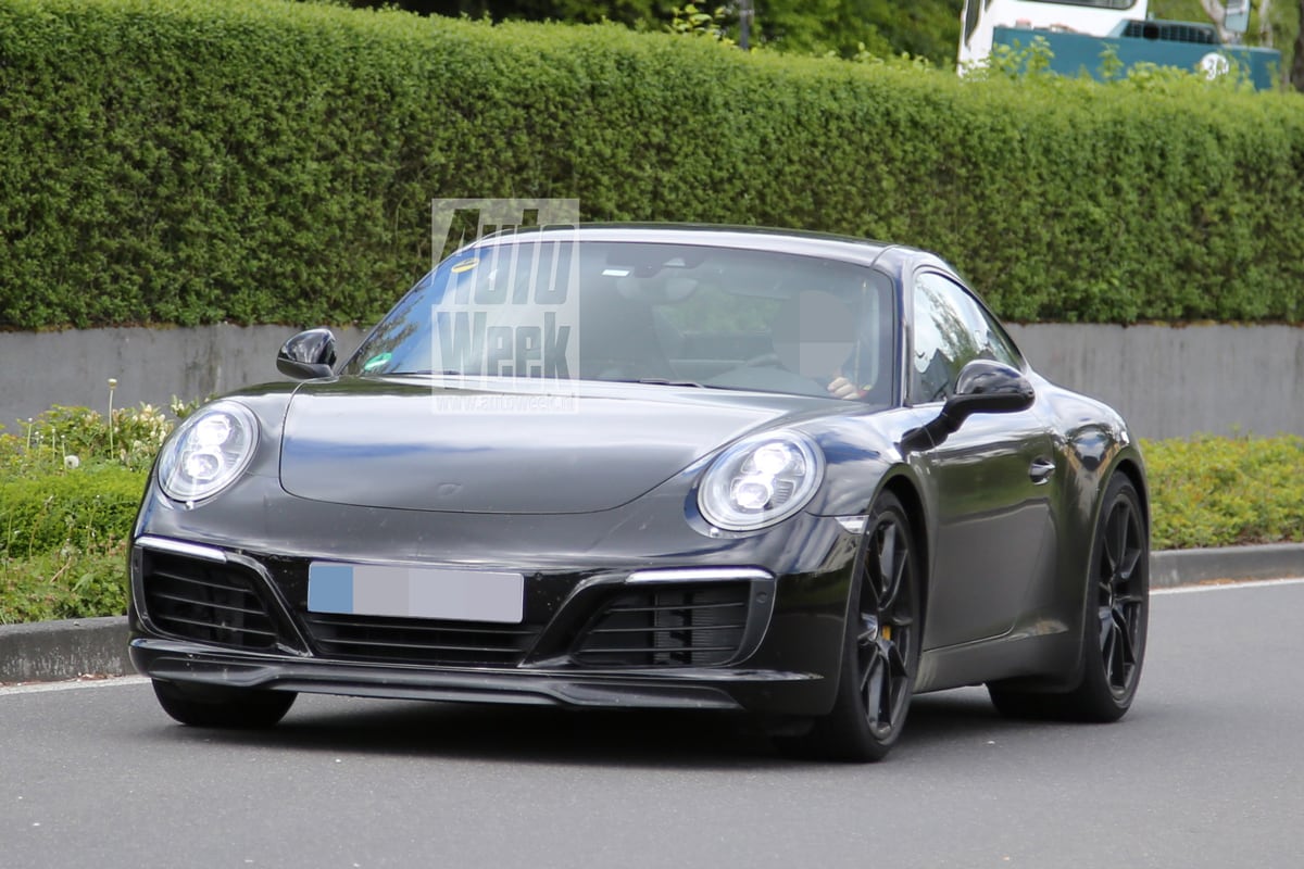 Porsche 911 facelift