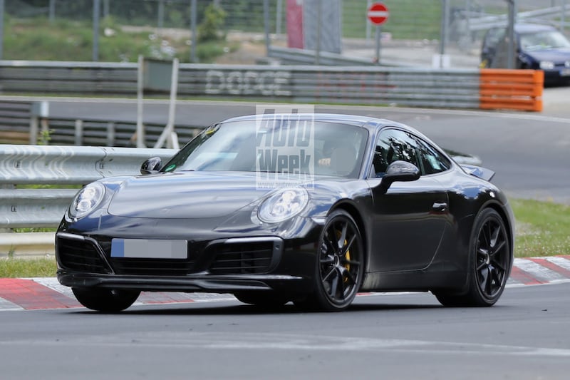 Porsche 911 facelift