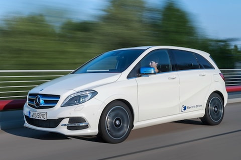 Productiestop elektrische Mercedes B-klasse