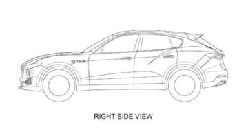 Maserati Levante patentschetsen