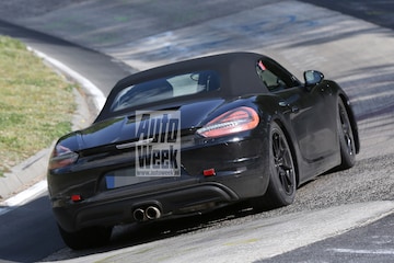 Porsche Boxster spyshots