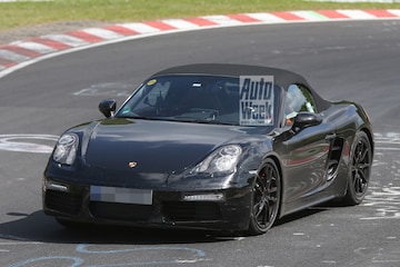 Porsche Boxster spyshots