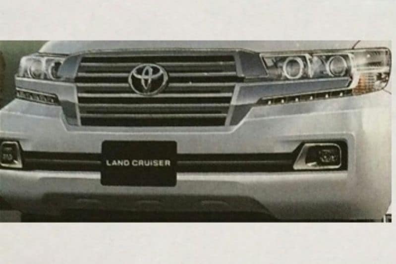 Toyota Land Cruiser facelift gelekt