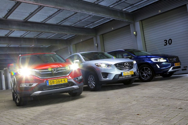 Honda CR-V - Mazda CX-5 - Volvo XC60