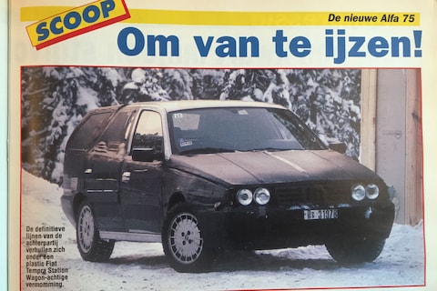 Toen in het nieuws: Alfa Romeo 155