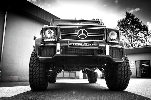 Mcchip-dkr stort zich op Mercedes G-klasse