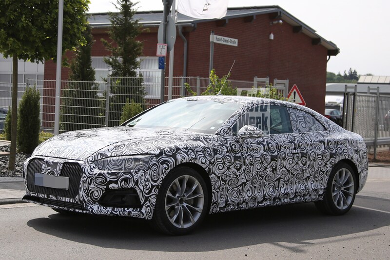 Audi A5 Coupé spyshots