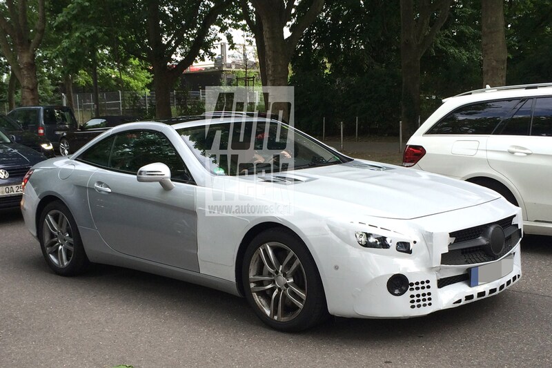 Mercedes SL-klasse spyshots