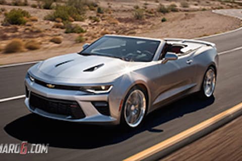 Chevrolet Camaro Convertible digitaal gelekt