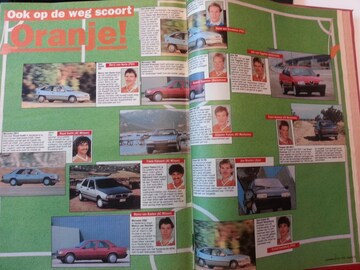 AutoWeek 26 1990 Voetballers en hun auto's