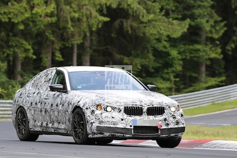 Eerste spyshots nieuwe BMW M5