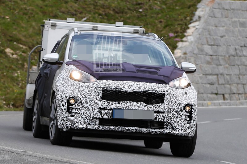 Kia Sportage spy shot (foto SB-Medien)