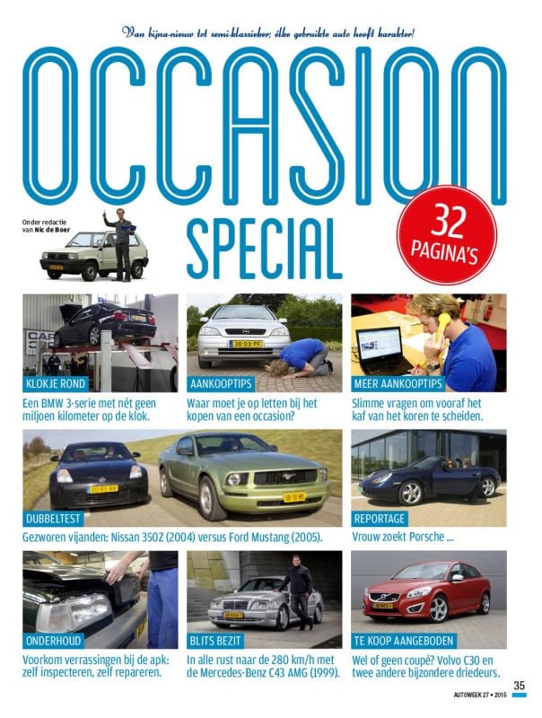 AutoWeek 27 2015 Occasion Special cover