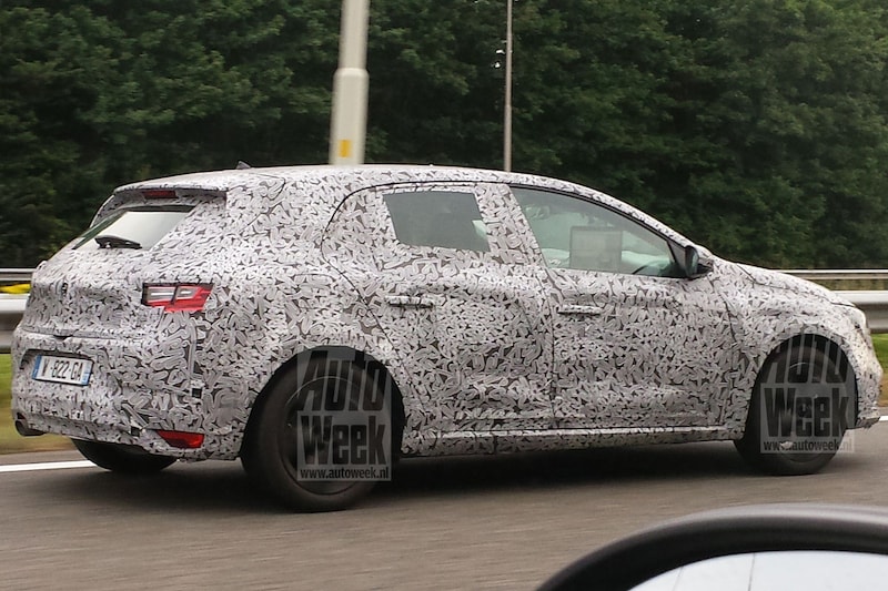 Renault Mégane prototype in Nederland