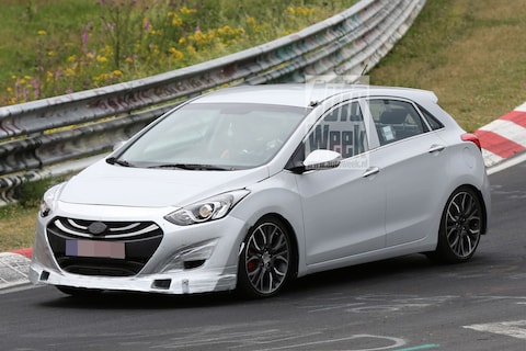 Hyundai laat afgetrainde i30 uit op de 'Ring