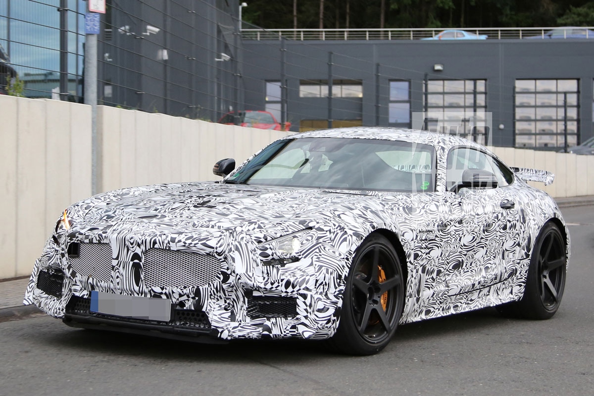 Mercedes-AMG GT Spyshots