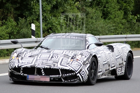Pagani rijdt rond met QR-Huayra