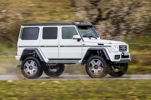 Mercedes G 500 4x4² heeft z'n prijs