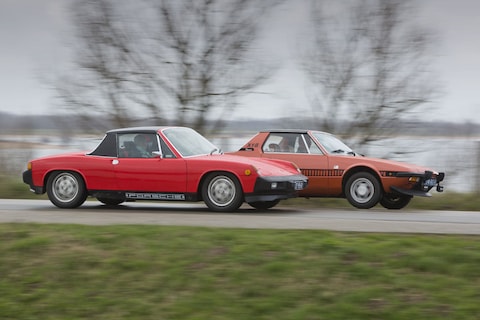 Classics Dubbeltest - Porsche 914 vs. Fiat X1/9