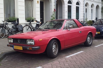 Lancia Beta Spider In het wild