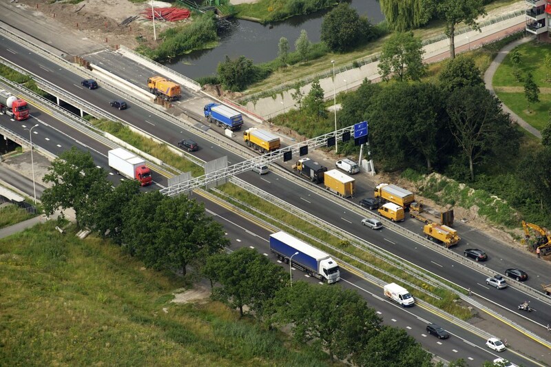 Knooppunt Hoevelaken (foto: ANP)