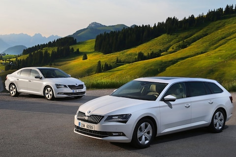 Skoda presenteert Superb Greenline